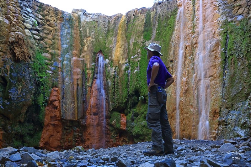 Cascada de los Colores: Der Wasserfall der Farben