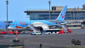 Dreamliner-Premiere in Santa Cruz de La Palma (SPC): 