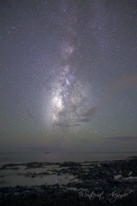 Milky Way in the last summer months nannte Montserrat Alejandre dieses Foto: Der Sternenhimmel über La Palma ist berühmt.