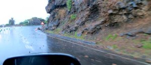 Steinschläge auf La Palma: Die Gefahr ist besonders nach starken Regenfällen besonders hoch. Foto: La Palma 24