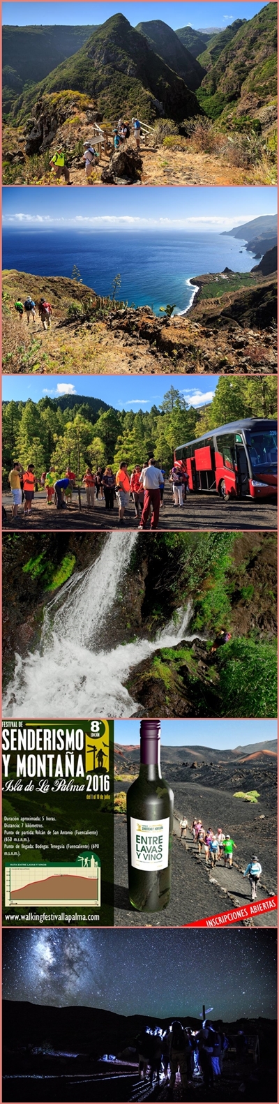 Wanderfestival La Palma: Bei geführten Touren die Isla Bonita entdecken. Fotos: Festival de Senderismo La Palma