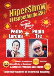 Humorvolle Show: Petite Lorena und Pepin Tre im Circo de Marte.