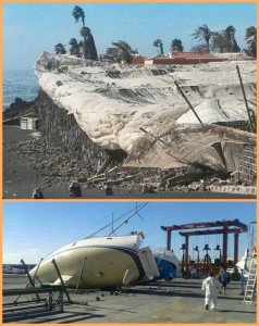 Sturmschäden auf La Palma: Jedes Jahr gibt es starke Winde, die Verwüstungen anrichten. Fotos: Cabildo/Tazacorte