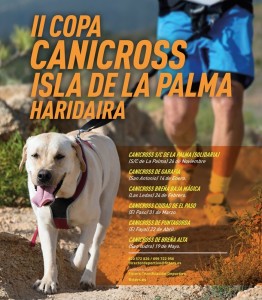 Hund-Mensch-Trailruns: liegen voll im Trend, und La Palma hat jetzt schon eine Inselmeisterschaft, bei der jedes Jahr mehr Gemeinden mitmachen.