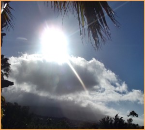 Wetter auf La Palma: Im Herbst und Winter windet und regnet es schon mal - aber schnell zeigt sich immer wieder die Sonne. Foto: La Palma 24