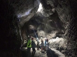 Wanderfestival La Palma: führt auch mal in den Untergrund. Foto: Cabildo