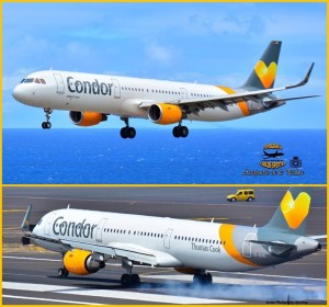 Mit dem "sunny heart" nach Santa Cruz de La Palma: Im Winter 2017/18 fliegt die Condor ab Düsseldorf, Hamburg, Hannover, Stuttgart, Frankfurt und München. Die Frankfurt-Verbindung gibt es sogar zweimal pro Woche – ein Ferienflieger düst mittwochs und einer sonntags auf die Isla Bonita. Fotos: Carlos Díaz La Palma Spotting