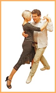 Tango-Workshops: Dagmar unterrichtet in Tazacorte in der Avenida 17.