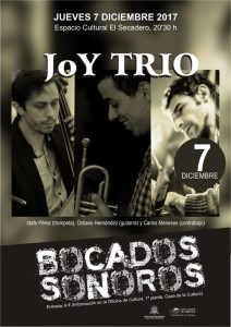 Session im El Secadero: Joy Trio.