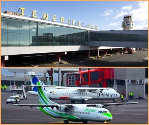 Reina Sofia-Flughafen im Süden von Teneriffa: Hier landen nur wenige "Inselhüpfer" - das Drehkreuz für die Kanarenflieger ist Teneriffa-Nord. Fotos: AENA & Carlos Díaz