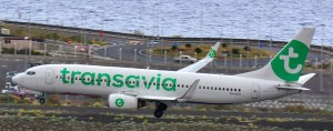 Transavia: Der Jet ab Amsterdam nach SPC. Foto: Carlos Díaz