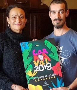 Der Karneval in Los Llanos kann kommen: Das Plakat ist schon da.