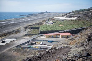 Der Punto Limpio in Brena Baja beim Airport: Hier und an zwei weiteren in Los Llanos und ... können Sperrmüll, Farben, Geräte und anderes gratis entsorgt werden. Foto: Cabildo