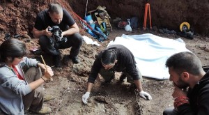 Ausgrabungen bei Mazo: Begräbnisriten der Ureinwohner werden erforscht. Foto: Cabildo