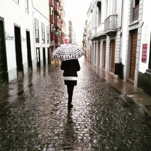 Das Wetter: mal Sonne, mal Wolken und manchmal auch ein paar Tropfen Regen. Foto: Santa Cruz