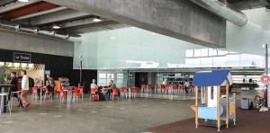 Airport Santa Cruz de La Palma: Wartebereich vergrößert. Foto: AENA