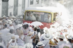 Día de Los Indianos in Santa Cruz: Es gibt Sonderbusse! Foto: indianos.info