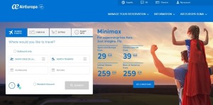 Schon buchbar: Flüge ab 25. März 2018 von Teneriffa-Nord nach La Palma und retour mit Air Europa. Screenshot Website