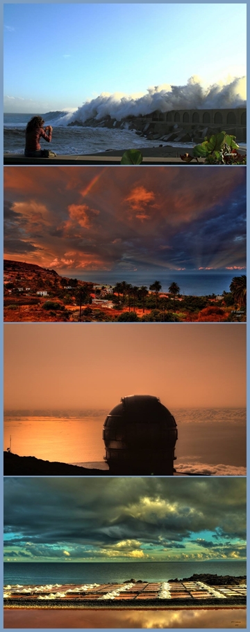 Besonders wenn das Wetter wechselhaft ist: Webcams im Westen, Osten, Norden und Süden von La Palma helfen bei der Urlaubsgestaltung. Alle Fotos Copyright Facundo Cabrera