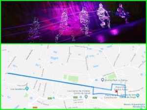 Am Samstag: Wenn es Nacht wird in Los Llanos startet der Neon Run.