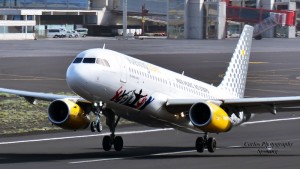 Vueling: Die Low Cost Airline sorgt für Anreisealternativen über Barcelona. Foto: Carlos Díaz