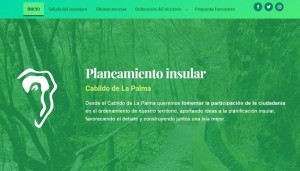 Neue Website: Flächenplanungen auf La Palma für jedermann nachvollziehbar.