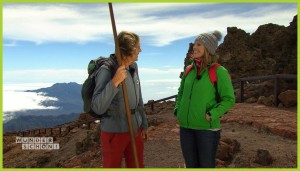 WDR-Reiseserie Wunderschön: Beim Film über La Palma wanderte Mike Keim mit Moderatorin