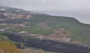 Ortsumfahrung von Tazacorte-Pueblo zum Hafen: wird demnächst weitergebaut. Foto: GobCan