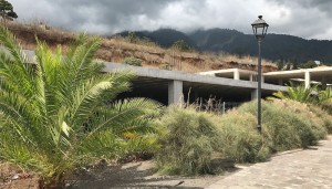 Parkplätze und ein Anbau: Der Agromercado in Brena Alta wird ausgebaut.