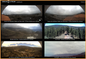 Neu: Webcam-Portal, eingerichtet vom Cabildo La Palma.