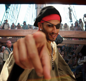 Piratentag die Fünfte: Korsaren stürmen die Hauptstadt von La Palma.