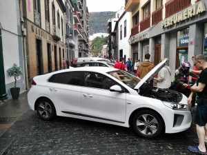 E-Fahrzeuge-Messe in Santa Cruz: Auf La Palma tut sich was in Elektromobilität. Foto: Cabildo