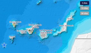 IGN-Grafik: Auf La Palma wurden in den vergangenen drei Tagen drei leichte Beben gemessen.