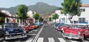 Immer eine Augenweide: Die Blechschönheiten vom Oldtimer-Club El Paso. Foto: La Palma 24