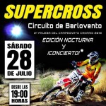 Barlovento: Moto-Cross bei Nacht.