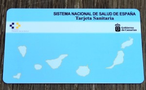 So sehen die Plastikkarten im Scheckformat für die Versicherten der Seguridad Social aus: Sie gelten in ganz Spanien bei Ärzten und in Apotheken.