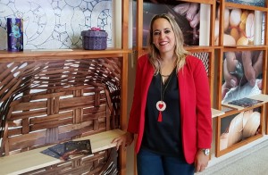 Susana Machín: Die Inselrätin verteilt 10.000 Euro an die KunsthandwerkerInnen. Foto: Cabildo