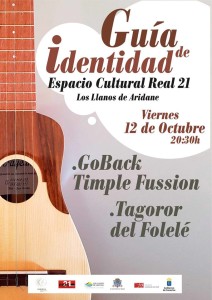 Los Llanos: Folklore mit Timple im Real 21.