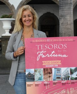 Virginia Espinosa: Die Kulturrätin von Santa Cruz de La Palma hatte die Idee der Gratis-Führungen zu den BICs. Foto: Stadt