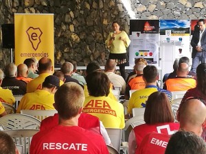 Ehrung der NotfallhelferInnen: Der Dank kommt von der ganzen Insel! Foto: Cabildo