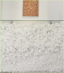 "Wattebild" von Helmut Kiesewetter: "Abstrakte Kunst ist nicht eindeutig zu entschlüsseln". Foto: La Palma 24