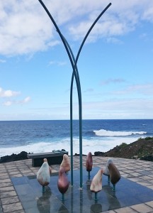 Mirador Literario de San Mao an der Küste von Barlovento: Hommage an eine große Liebe auf La Palma.