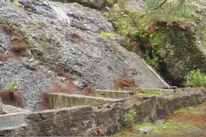 Die Waschbecken im Barranco Riach