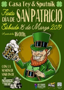 St. Patrick´s Day-Fiestas in Santa Cruz: überall geht´s rund.