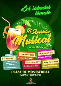 Jeden Samstag: Musik in San Andrés y Sauces.