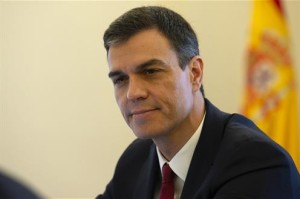 Pedro Sánchez: Spaniens Ministerpräsident macht auf La Palma Wahlkampf. Foto: Gobierno de Espana