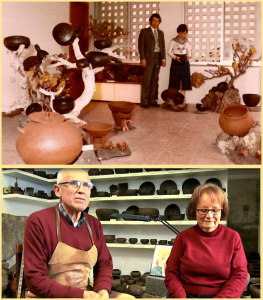 Ramon und Vina gestern und heute in ihrer Keramik-Werkstatt in Mazo: Die Filme von Helmut Schilling erzählen vom Leben und Schaffen des Kunsthandwerker-Ehepaars.