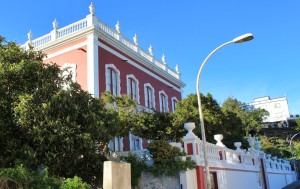 Rotes Museum Casa Roja in Mazo: Hier finden die Café-Konzerte statt. Foto: La Palma 24