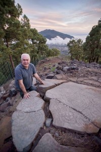 Felipe Jorge Pais Pais: Der Hüter der Ureinwohner-Schätze auf La Palma hat rund 300 der mehr als 500 Felsritzungen gefunden.