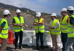 Der Vicario-Speicher: nach langer Pause geht der Bau weiter. Foto: Tijarafe